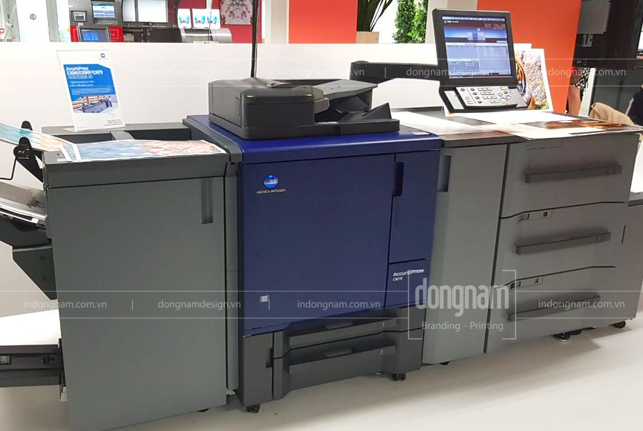 Máy in tem nhãn decal số lượng ít