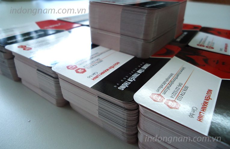 in card visit bo góc giá rẻ hà nội