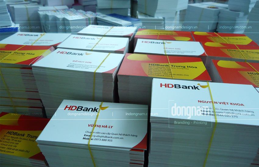 báo giá in card visit ngân hàng HD Bank báo giá in card visit ngân hàng HD Bank