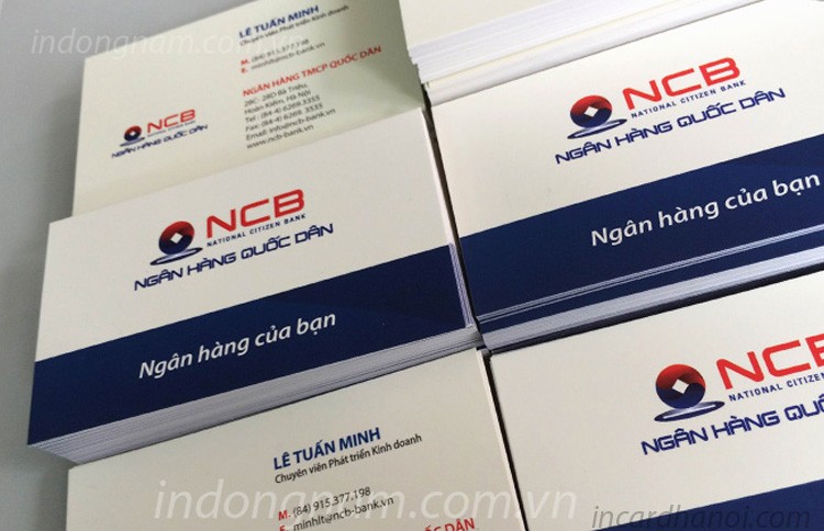 báo giá in card visit ngân hàng NCB báo giá in card visit ngân hàng NCB