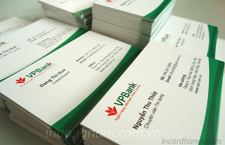 in card visit ngân hàng vpbank