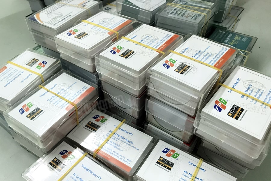 Báo giá in card visit trường đại học FPT Báo giá in card visit trường đại học FPT