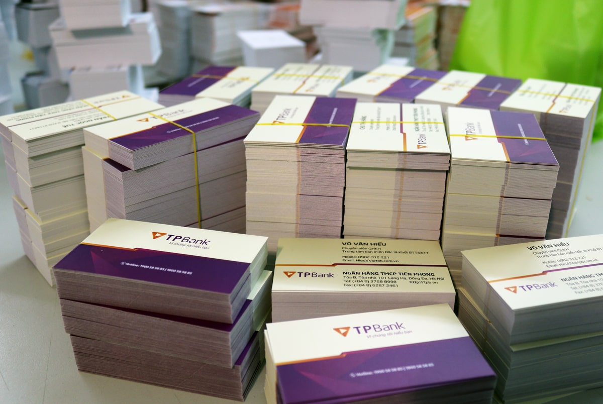 Báo giá in card visit ngân hàng TPbank Báo giá in card visit ngân hàng TPbank