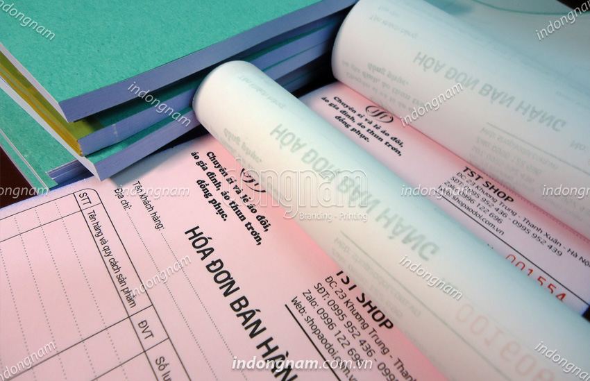 mẫu hoá đơn bán hàng 3 liên A5