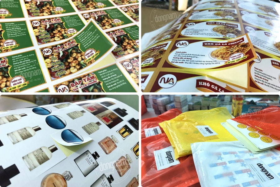 Chuyên in decal giấy làm tem nhãn dán Chuyên in decal giấy làm tem nhãn dán