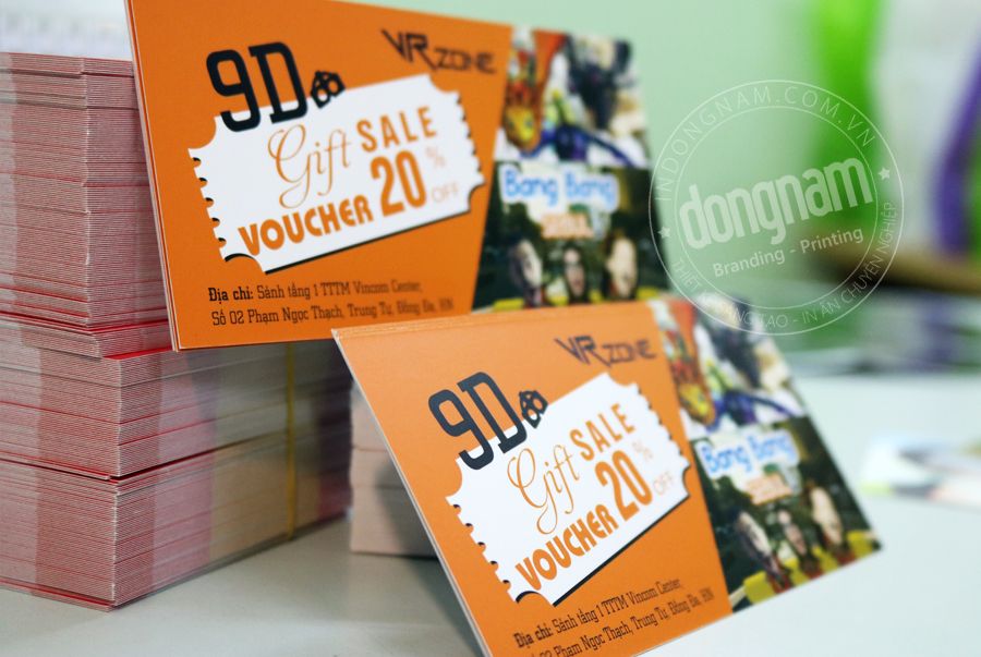 In voucher cho các trung tâm giải trí game In voucher cho các trung tâm giải trí game