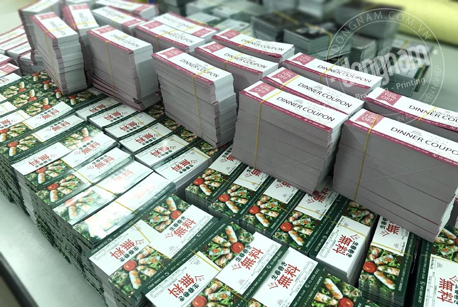 Chuyên in voucher cho nhà hàng Chuyên in voucher cho nhà hàng