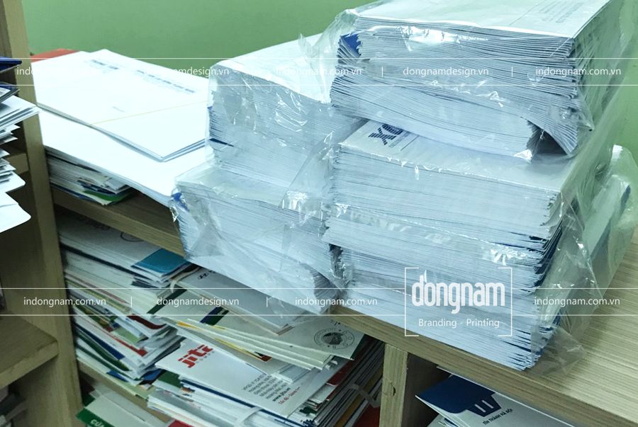 Mẫu phong bì A6 công ty đẹp
